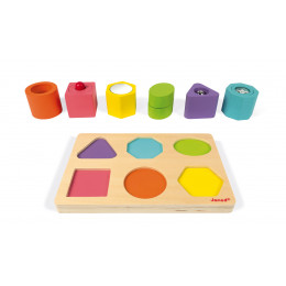 Puzzle 6 cubes sensoriels à partir de 12 mois