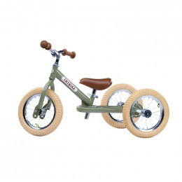Trybike 2-en-1 vintage vert - tricycle