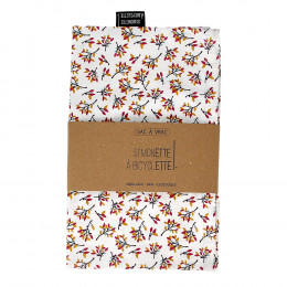 Sac à vrac - 25 x 30 cm - Fleurs