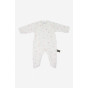 Pyjama velours en coton BIO - Etoiles roses