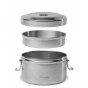 Boîte Bento isotherme en acier inoxydable - 850 ml 
