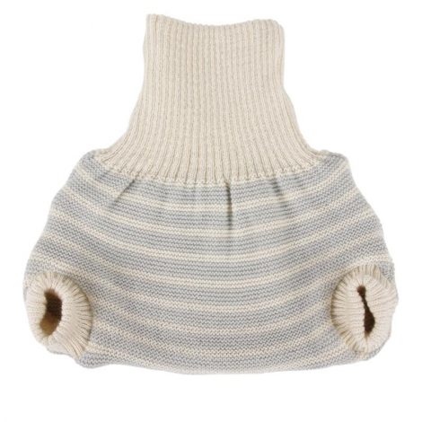 Culotte en laine - lignes grises Culotte en laine - lignes grises