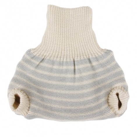 Culotte en laine - lignes grises Culotte en laine - lignes grises