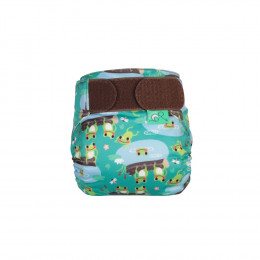 Couche lavable TE1 TeenyFit V4 - nouveau-né - motif Frogs