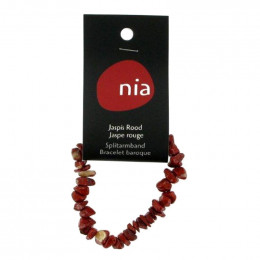 Bracelet baroque Jaspe rouge
