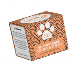 Shampooing solide pour animaux - Poils longs - 60 ml