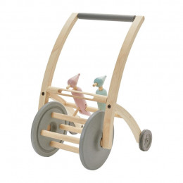 Chariot de marche bois piverts - à partir de 10 mois