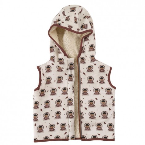 Gilet réversible sans manches coton BIO Eskimo Spice