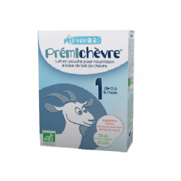 Prémichèvre 1 - Lait de chèvre Bio pour nourrissons de 0 à 6 mois - 600 g