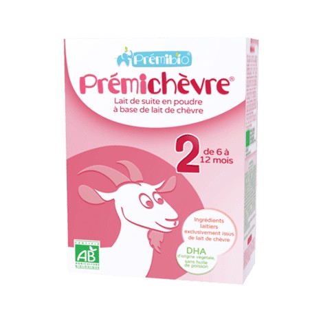 Prémichèvre 2 - Lait de chèvre Bio de 6 à 12 mois - 600 g Prémichèvre 2 - Lait de chèvre Bio de 6 à 12 mois - 600 g