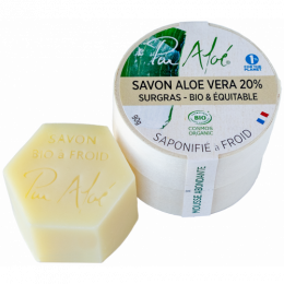 Savon surgras aloe vera 20% BIO 90 g