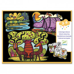 Coloriages pour les petits - Animaux de la savane