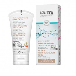 Crème hydrante teintée SPF 10 - Basis Sensitiv - Clair -50 ml