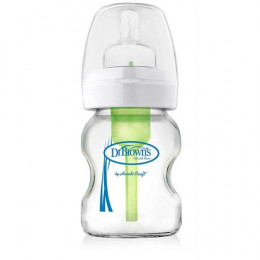 Biberon Options anti-coliques - col large - 150 ml - Dès la naissance