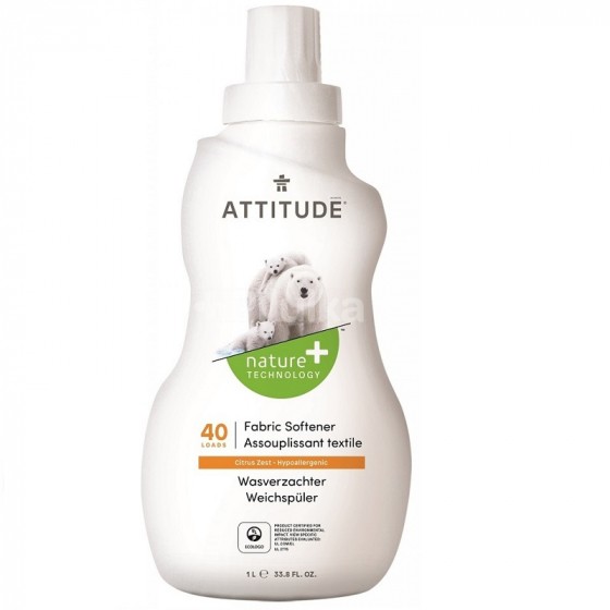 Adoucissant hypoallergénique écologique au citron - 1 l Adoucissant hypoallergénique écologique au citron - 1 l