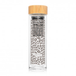 Bouteille infuseur nomade - Leopard
