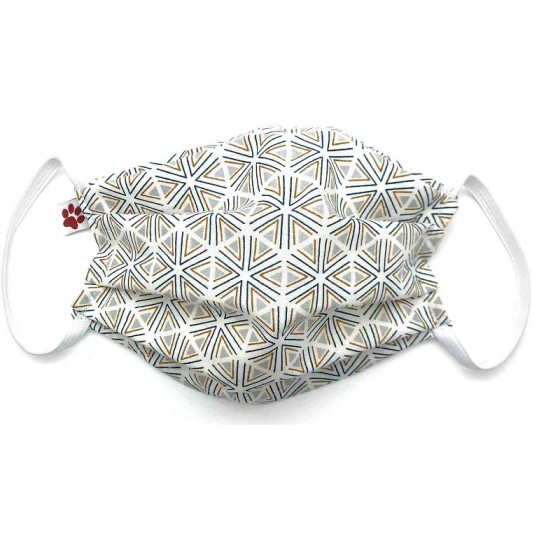 Masque buccal avec pince nez pour adulte - Tripoli Grey Masque buccal avec pince nez pour adulte - Tripoli Grey