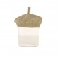 3 couvercles charlottes en coton Bio - 3 tailles 