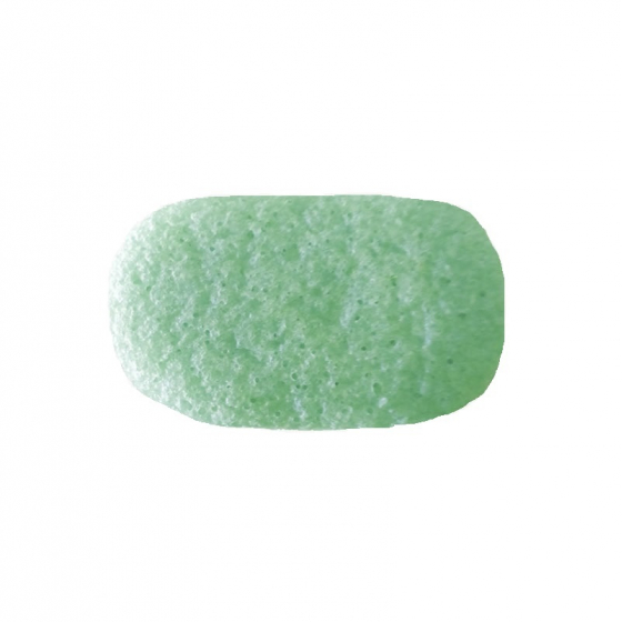 Eponge Konjac savon - Argile verte Eponge Konjac savon - Argile verte