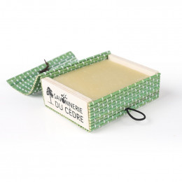 Boîte à savon en bambou - Vert