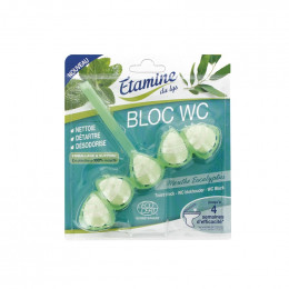 Bloc WC 3 en 1 - Nettoie, détartre et désodorise