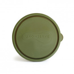Couvercle pour boîte ronde 475 ml - 12 cm de diamètre - Olive