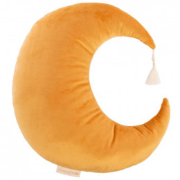 Coussin Pierrot velvet - Farniente yellow