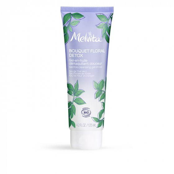 Gel en huile démaquillant douceur Bio "Bouquet floral Detox" - 125 ml Gel en huile démaquillant douceur Bio "Bouquet floral Detox" - 125 ml