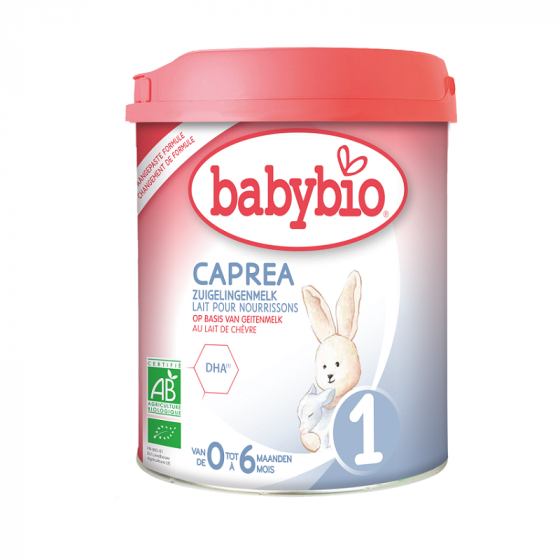 Babybio - Lait de suite BIO chèvre - CAPREA 1 - 0 à 6 mois - Sebio