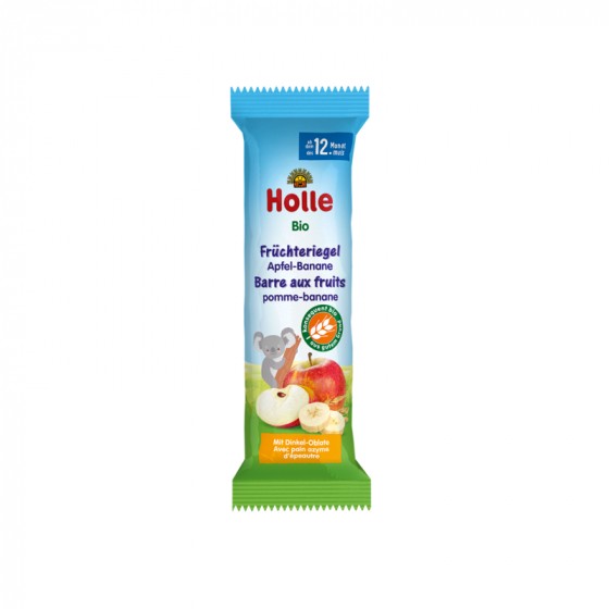 Barre bio aux fruits pomme banane - dès 12 mois Barre bio aux fruits pomme banane - dès 12 mois