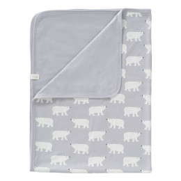 Couverture bébé coton bio Polar Bear