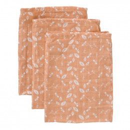 Set de 3 gants de toilette Forest ash rose