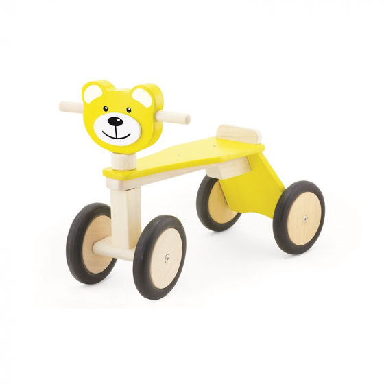 Tricycle en bois - Ours - à partir de 18 mois