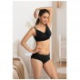 Soutien-gorge d’allaitement à armatures GelWire™ sans coutures - Noir Deluxe