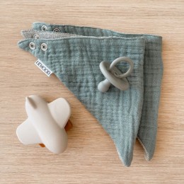 Set de 2 bavoirs Andrea - Peppermint