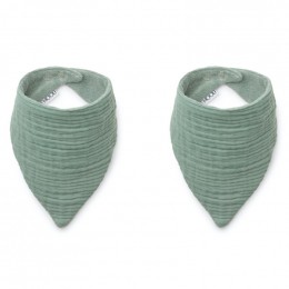 Set de 2 bavoirs Andrea - Peppermint