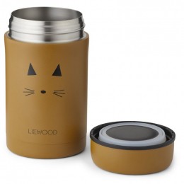 Pot alimentaire thermique Bernard - Cat mustard