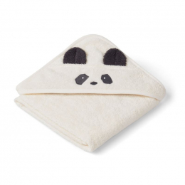 Cape de bain Augusta - Panda crème de la crème
