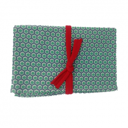 Furoshiki - Honeycomb - Green