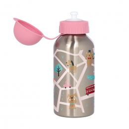 Gourde en inox - 400 ml - Rose