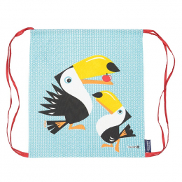 Sac d'activités enfant en coton BIO - Toucans