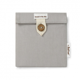 Pochette casse-croûtes lavable et réutilisable Snack'n'Go - Gris