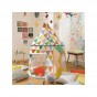 Cabane multicolore