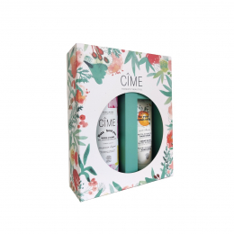 Coffret cadeau - Crème mains et gel douche exfoliant