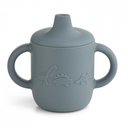Tasse à bec Neil - Dino whale blue