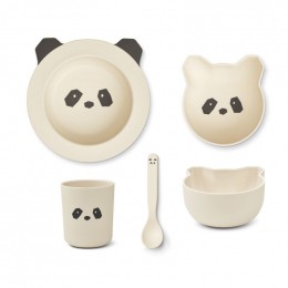 Vaisselle pour bébé Joana - Panda creme de la creme