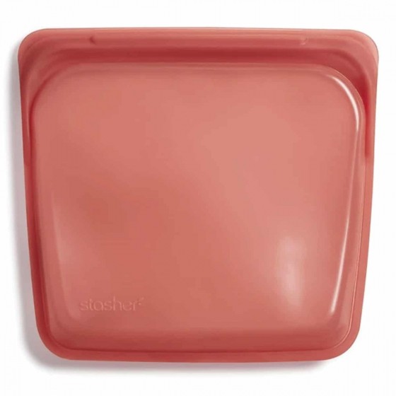 Pochette à sandwich en silicone 450 ml - Rose Pochette à sandwich en silicone 450 ml - Rose