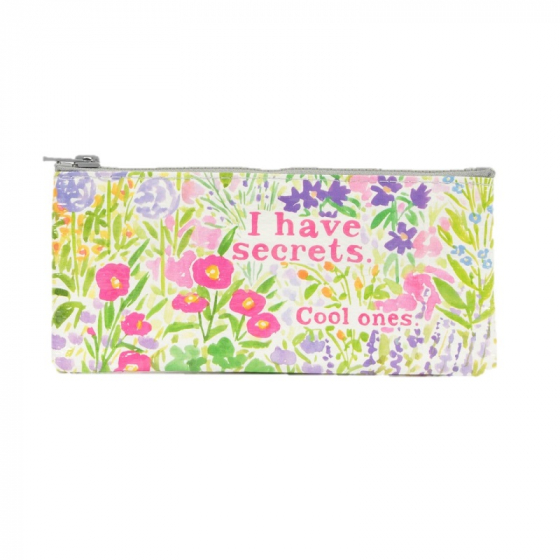 Trousse plumier en matériaux recyclés - I have secrets Trousse plumier en matériaux recyclés - I have secrets