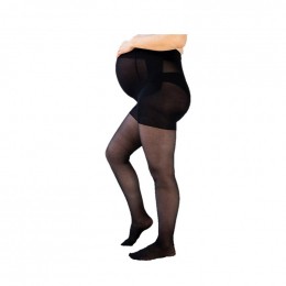 Collant de grossesse - 20d - Noir transparent