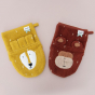 Lot de 2 gants de toilette - Mr. Lion & Mr. Monkey